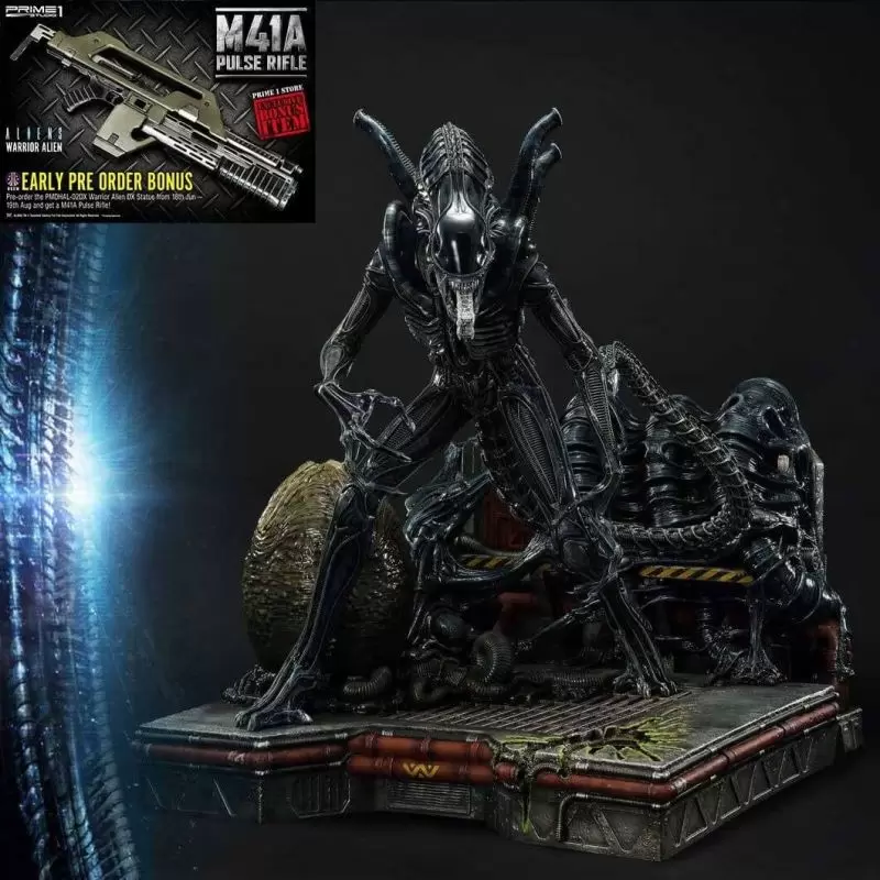 Prime 1 Studio - Aliens - Alien Warrior Bonus Version - Premium Masterline Series Deluxe