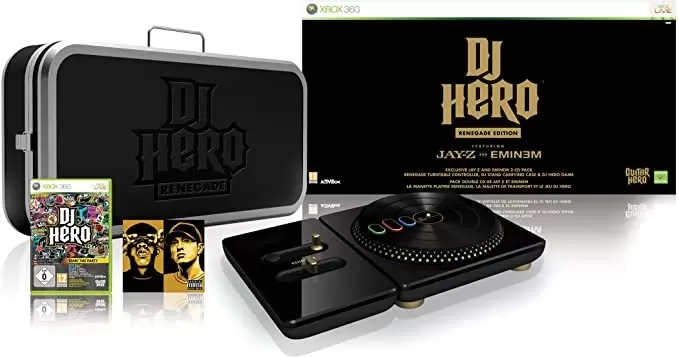 Jeux XBOX 360 - DJ Hero - Renegade Edition