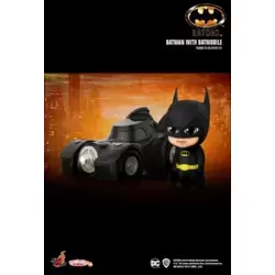 Batman (1989) - Batman with Batmobile