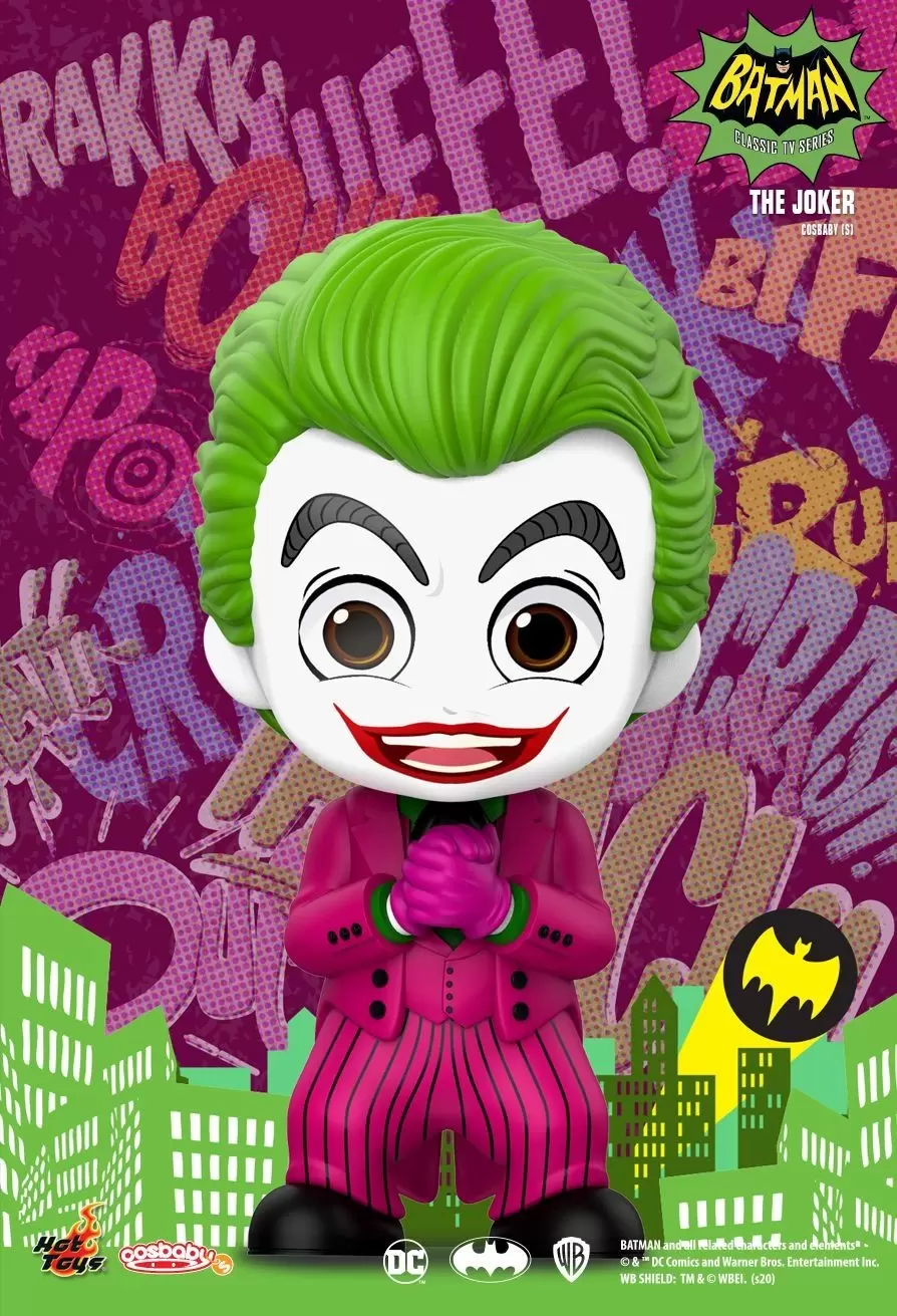 Cosbaby Figures - Batman Classic TV Series - The Joker