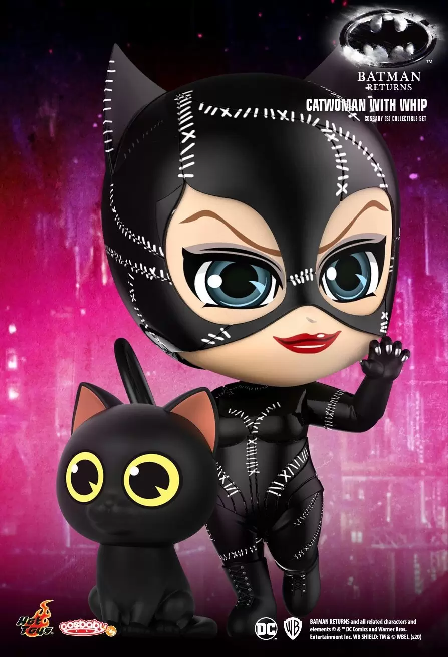 Cosbaby Figures - Batman Returns - Catwoman with Whip