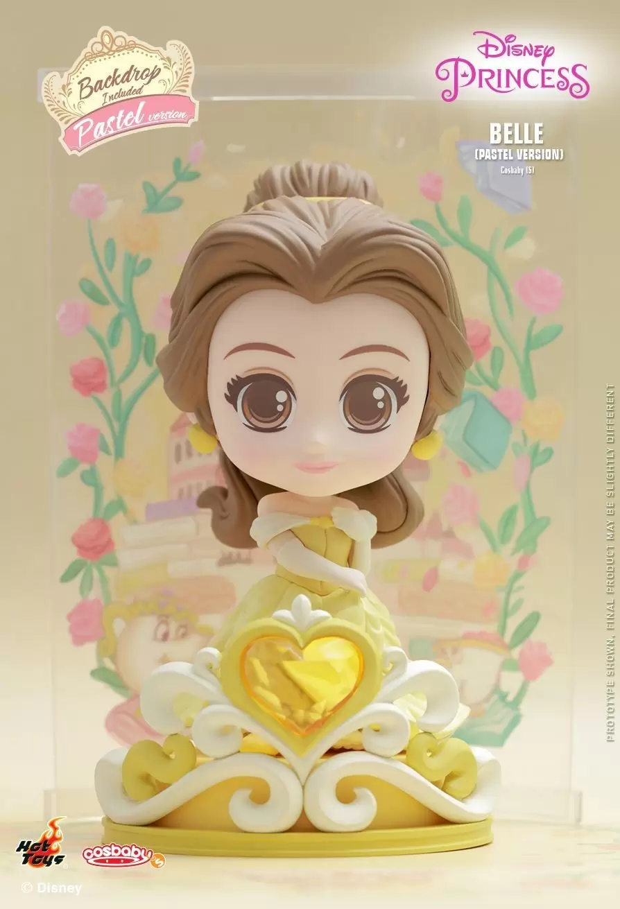 Cosbaby Figures - Disney Princess - Belle (Pastel Version)