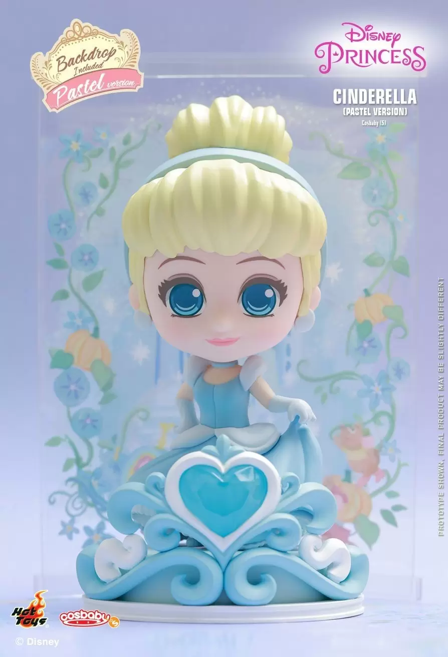 Cosbaby Figures - Disney Princess - Cinderella (Pastel Version)