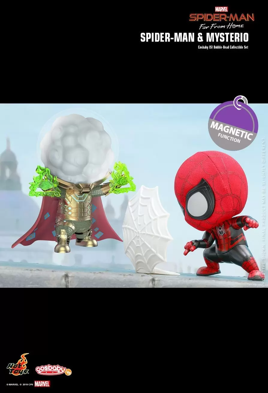 Cosbaby Figures - Spider-Man: Far From Home - Spider-Man & Mysterio