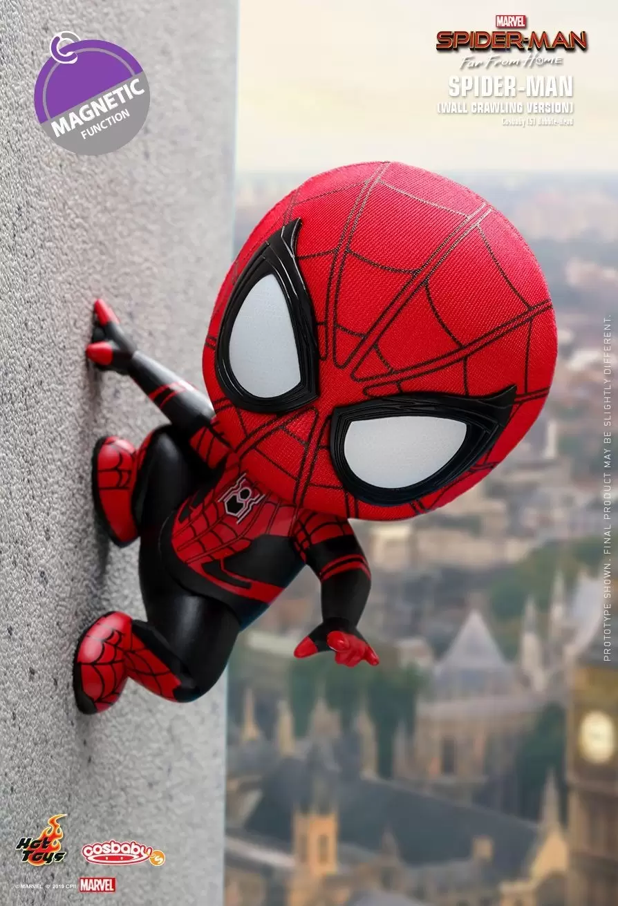 Cosbaby Figures - Spider-Man: Far From Home - Spider-Man (Wall Crawling Version)