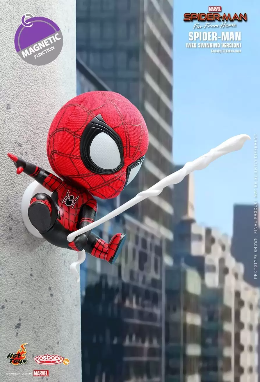 Cosbaby Figures - Spider-Man: Far From Home - Spider-Man (Web Swinging Version)