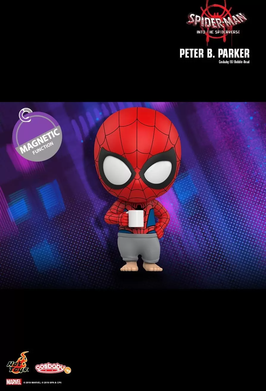 Cosbaby Figures - Spider-Man: Into the Spider-Verse - Peter B. Parker