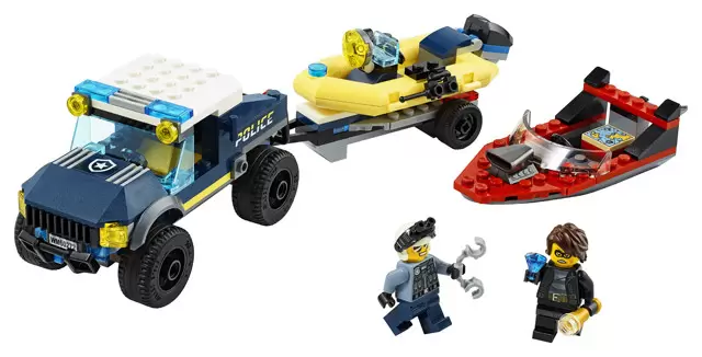 LEGO CITY - Elite Police Boat Transport