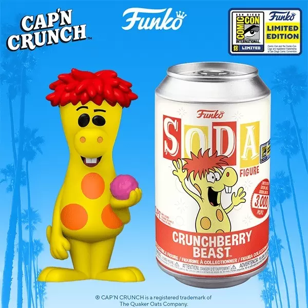 Vinyl Soda! - Cap\'n Crunch - Crunchberry Beast