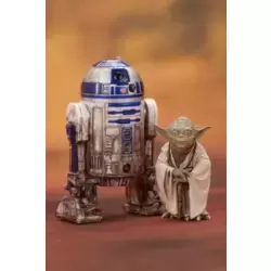 Star Wars- Yoda & R2-D2 Dagobah - ARTFX+