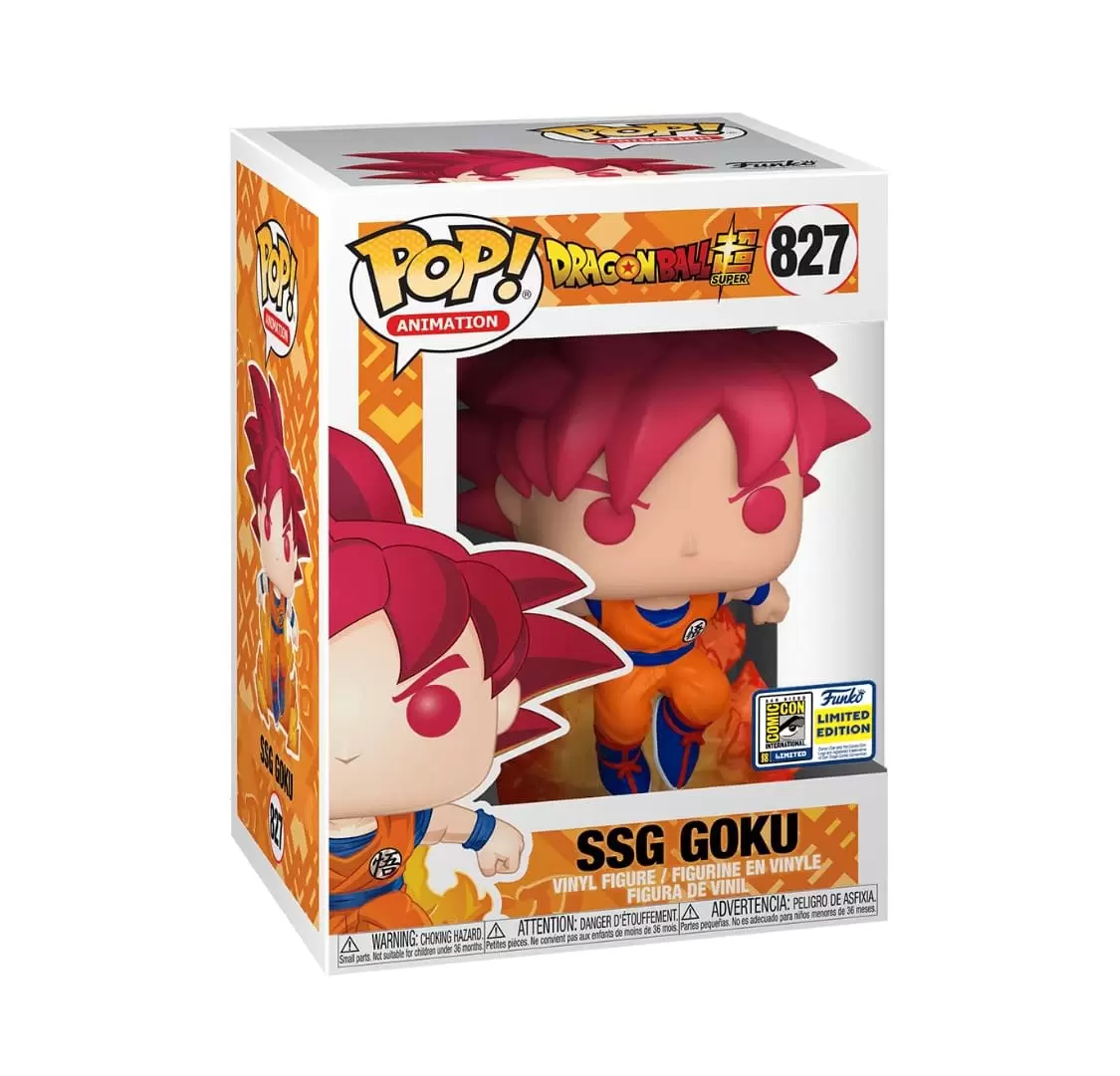 POP! Animation - Dragon Ball Super - Super Saiyan God Goku