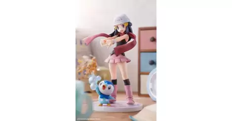 Pokemon shops Hikari and Pochama Kotobukiya Figure