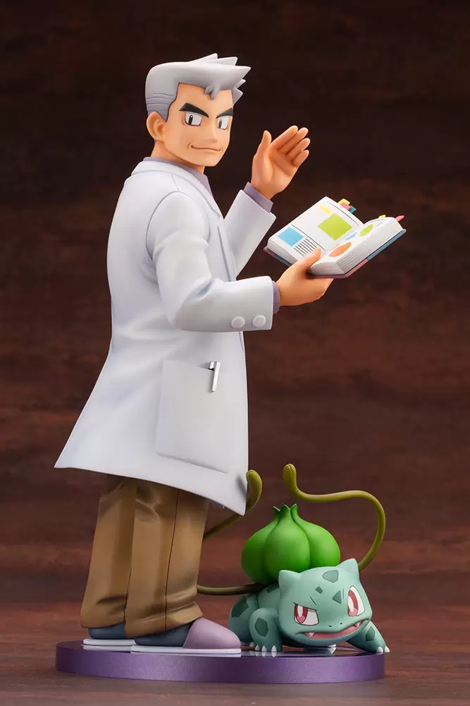 Kotobukiya Anime / Manga - Pokémon - Prof. Ohkido with Fushigidane - ARTFX J