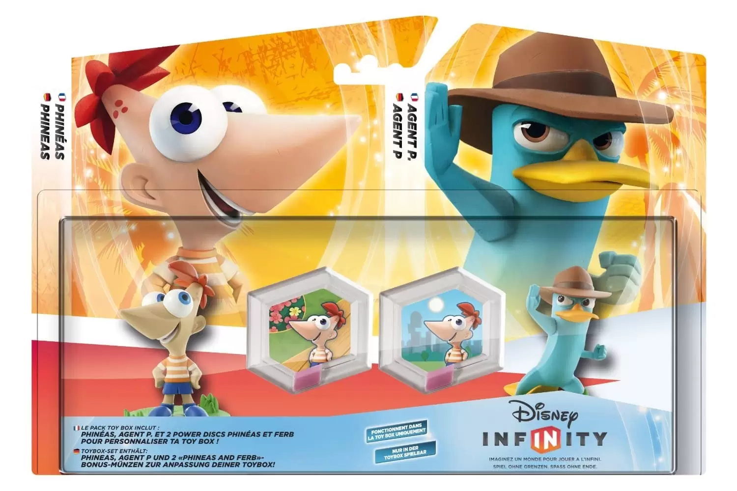 Packs Disney Infinity et Accessoire - Phineas and Ferb Toy Box Pack