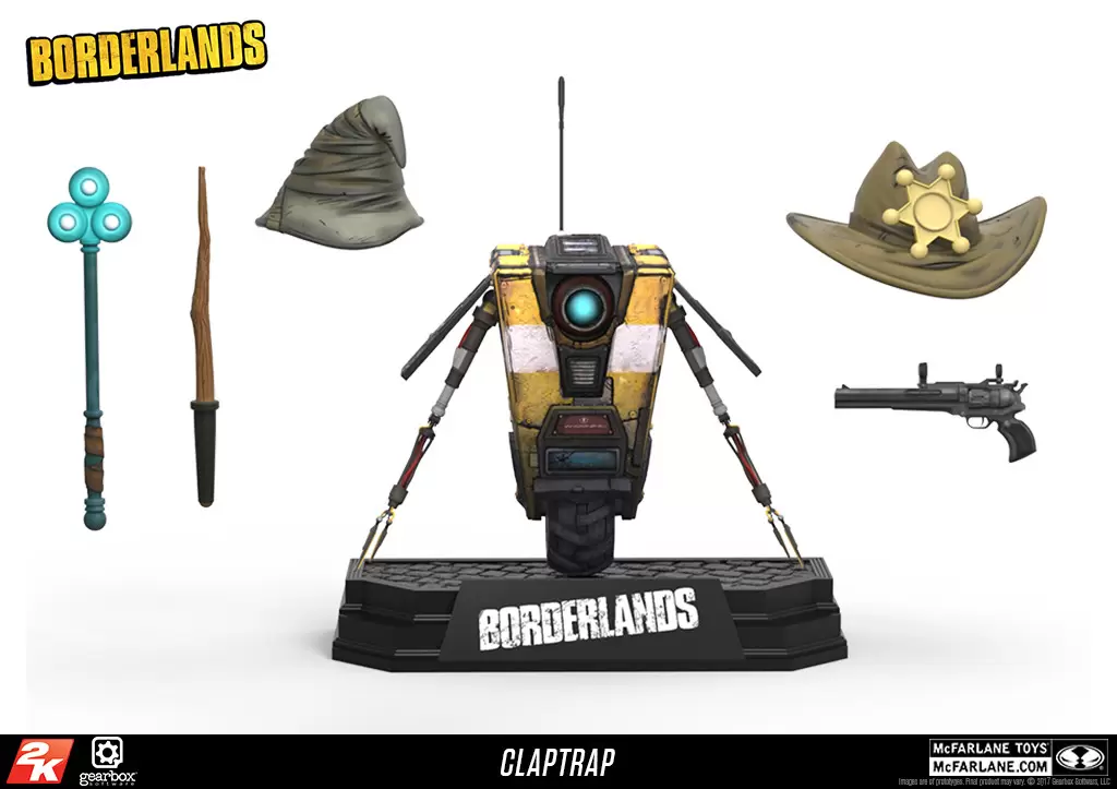 McFarlane - Borderlands - Claptrap Deluxe Box Set