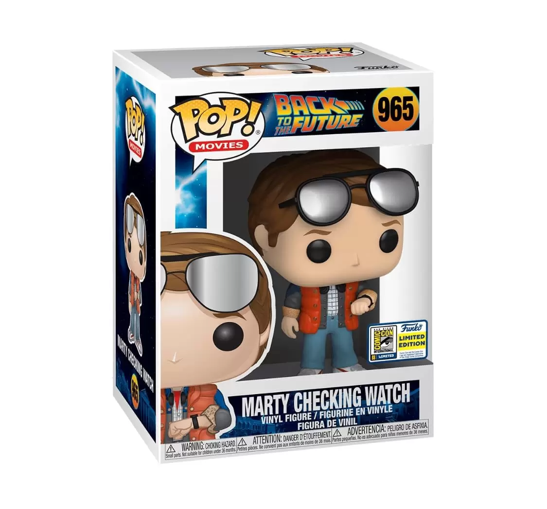 POP! Movies - Back to the Future - Marty Checking Watch