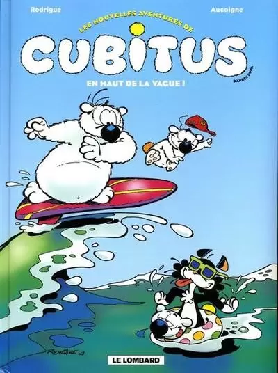 Cubitus - Les Nouvelles Aventures - En haut de la vague !