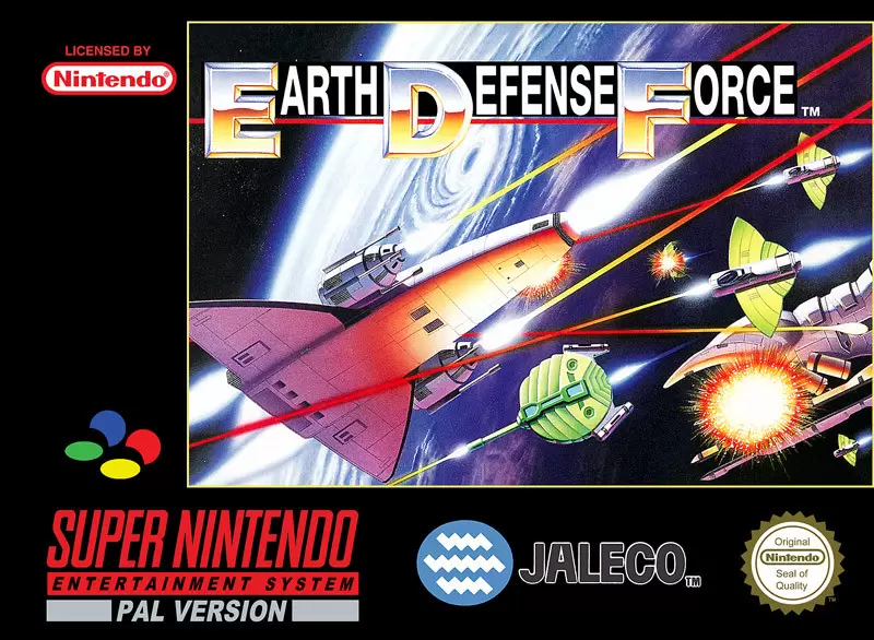 Super Famicom Games - Earth Defense Force