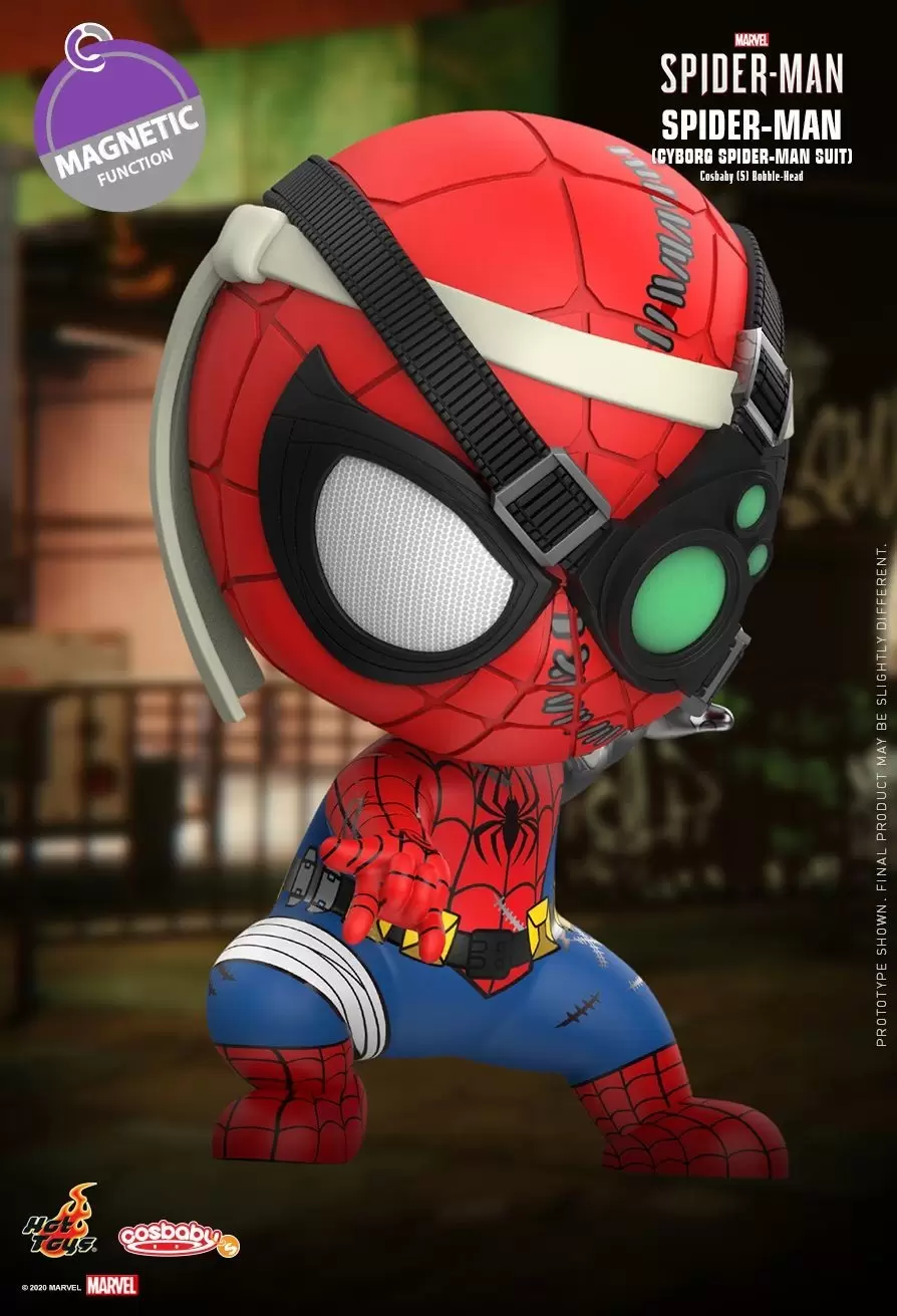 Cosbaby Figures - Marvel\'s Spider-Man - Spider-Man (Cyborg Spider-Man Suit)