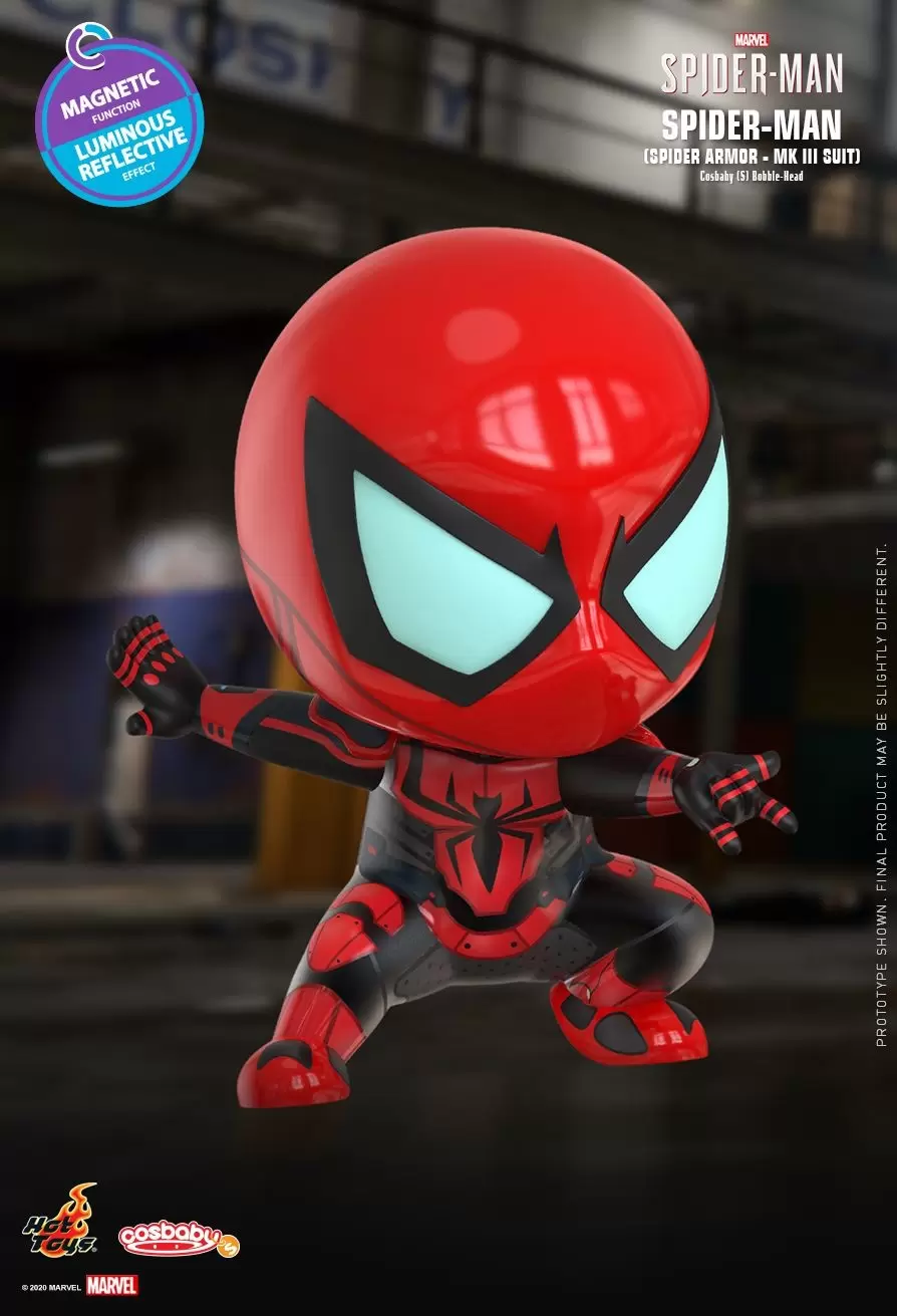 Cosbaby Figures - Marvel\'s Spider-Man - Spider-Man (Spider Armor MK III Suit)