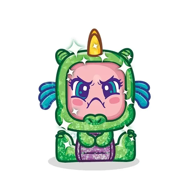 Mojipops Series 1 - Dragzy 1