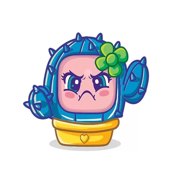 Mojipops Series 1 - Kaktia 1