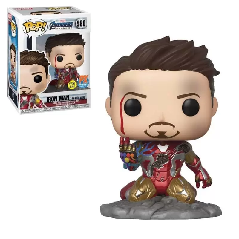 POP! MARVEL - Avengers Endgame - Iron Man I am Iron Man GITD