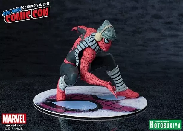 Marvel Kotobukiya - Marvel - Spider-Man in Winter NYCC - ARTFX+