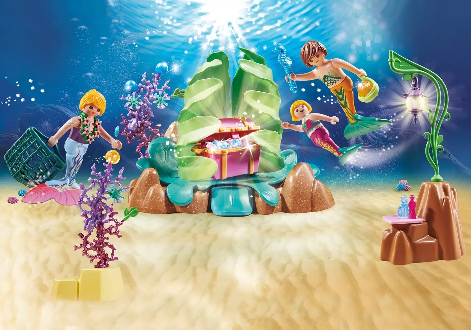 Playmobil Magic and Tales - PROMO PACK - Mermaids\' Coral Lounge