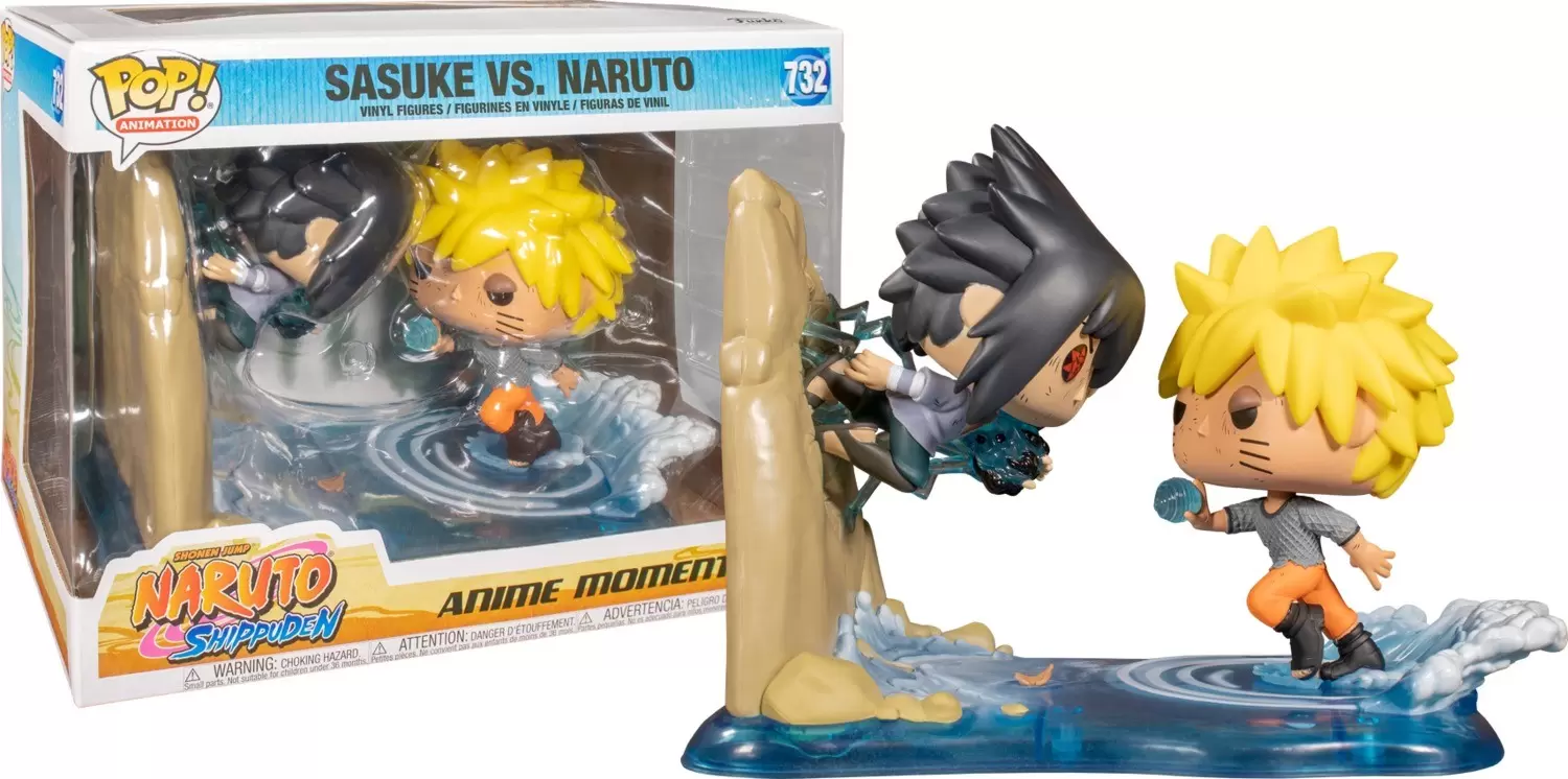 Animation Naruto SASUKE Figure #72 w/ Protector Funko POP 