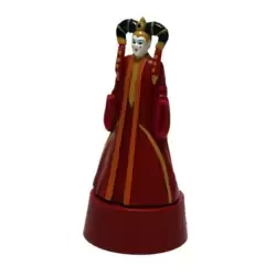 La reine Amidala sur son socle