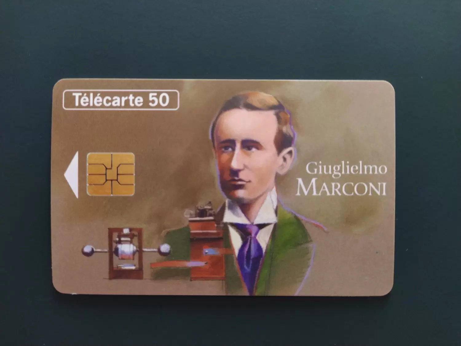 Télécartes - Giuglielmo Marconi T50