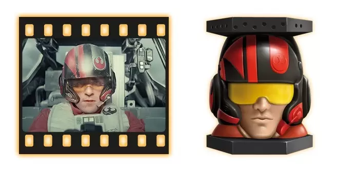 Abatons Star Wars - Poe Dameron with helmet