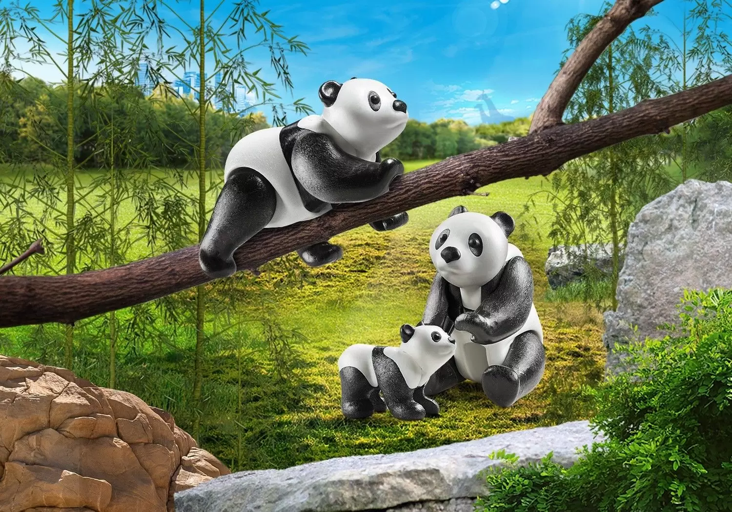 Playmobil Animaux - Famille Panda