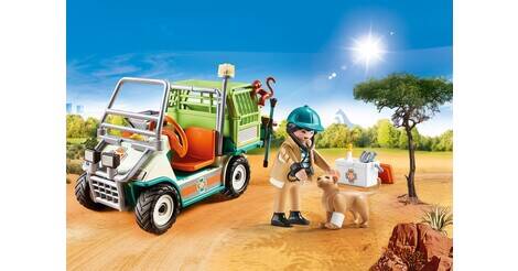 playmobil vet car