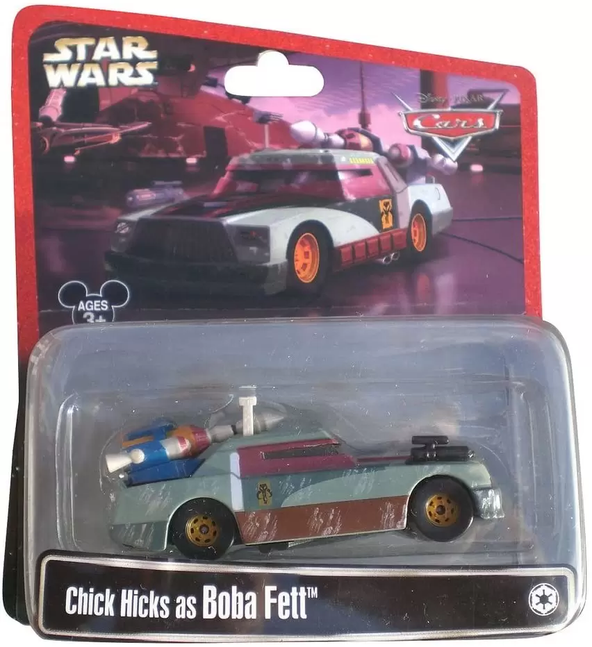 Cars Star Wars - Chick Hicks as Boba Fett