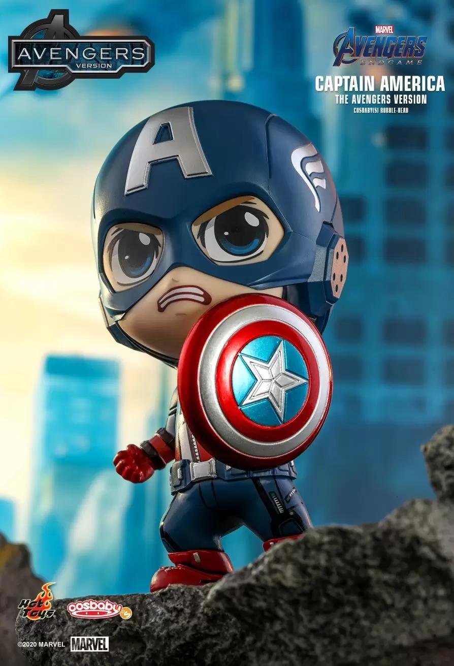 Cosbaby Figures - Avengers: Endgame - Captain America - The Avengers Version