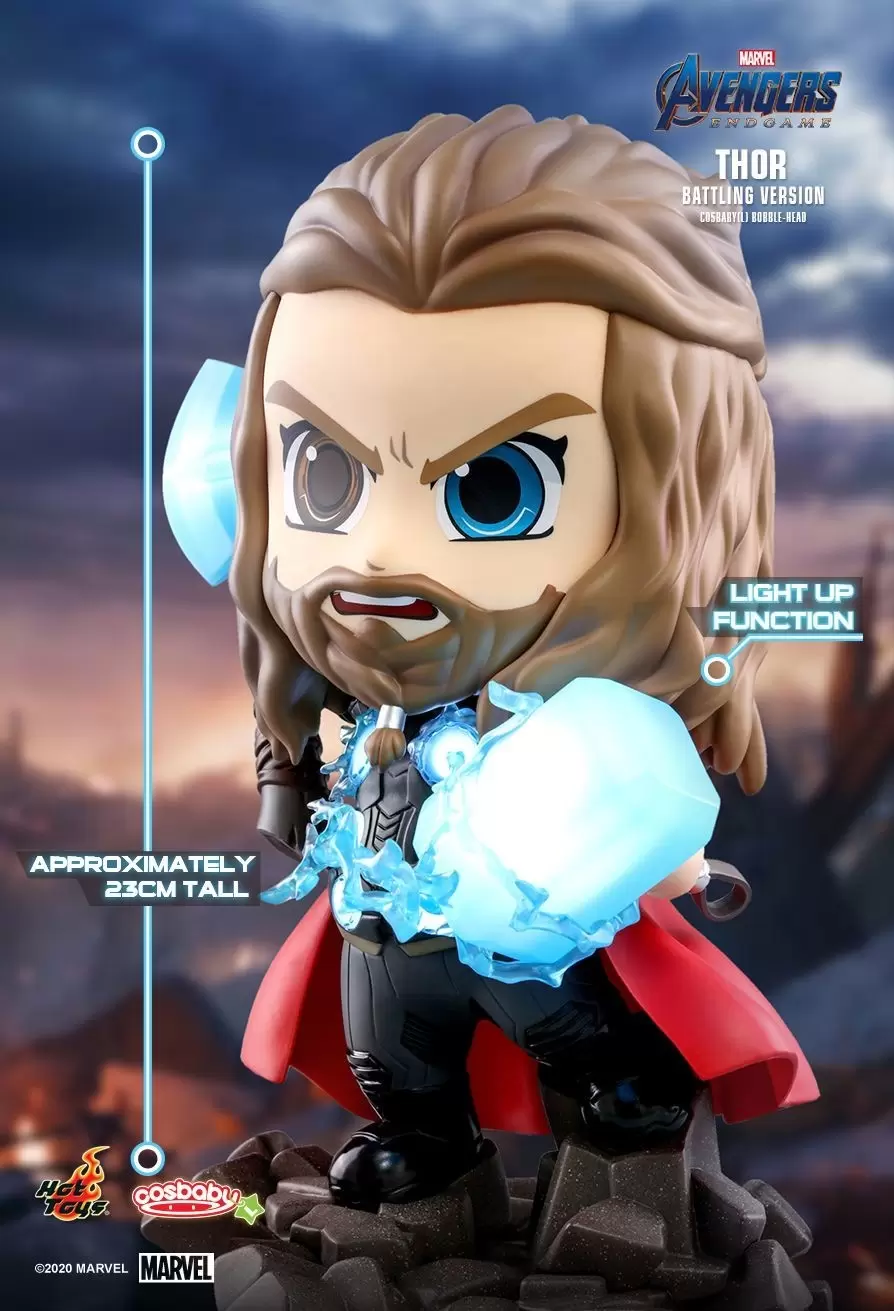 Cosbaby Figures - Avengers: Endgame - Thor Battling Version - Cosbaby L