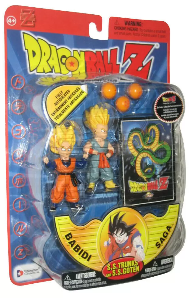 Irwin Toy - Babidi Saga - S.S. Trunks & S.S. Goten