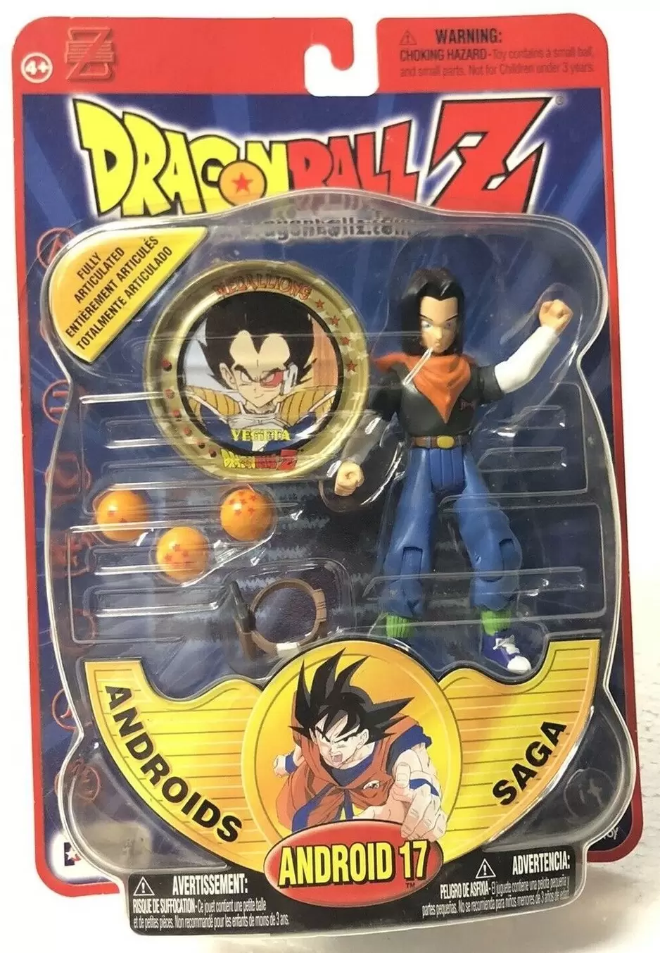 Buy the Irwin Toy Dragon Ball Z Androids Saga Android 19