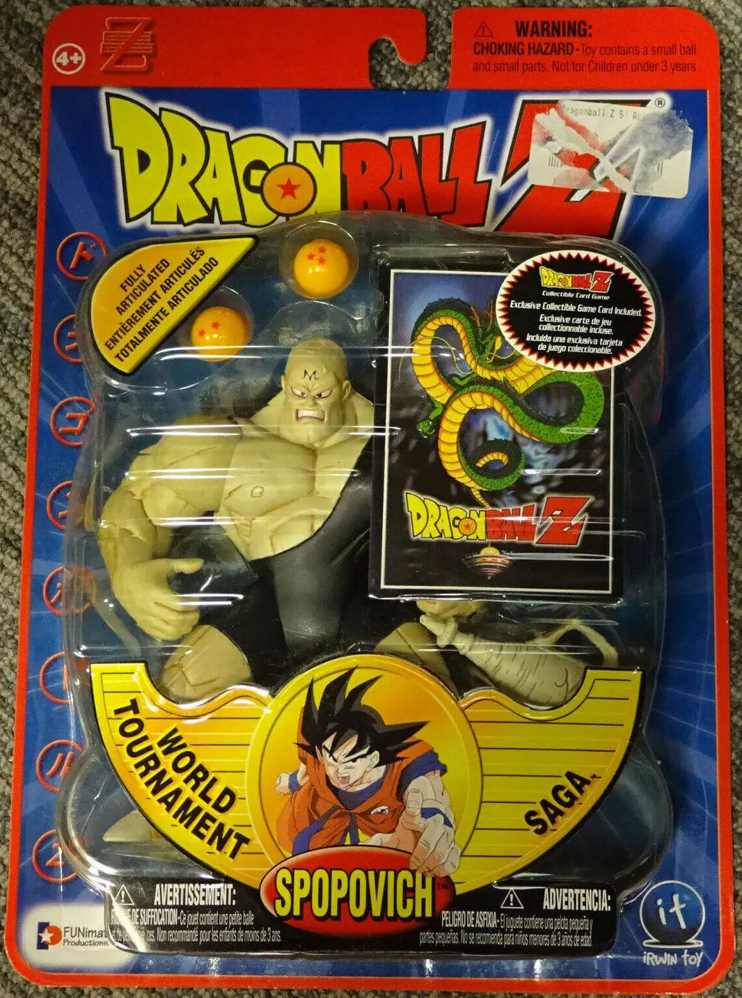 Irwin Toy - World Tournament Saga - Spopovich