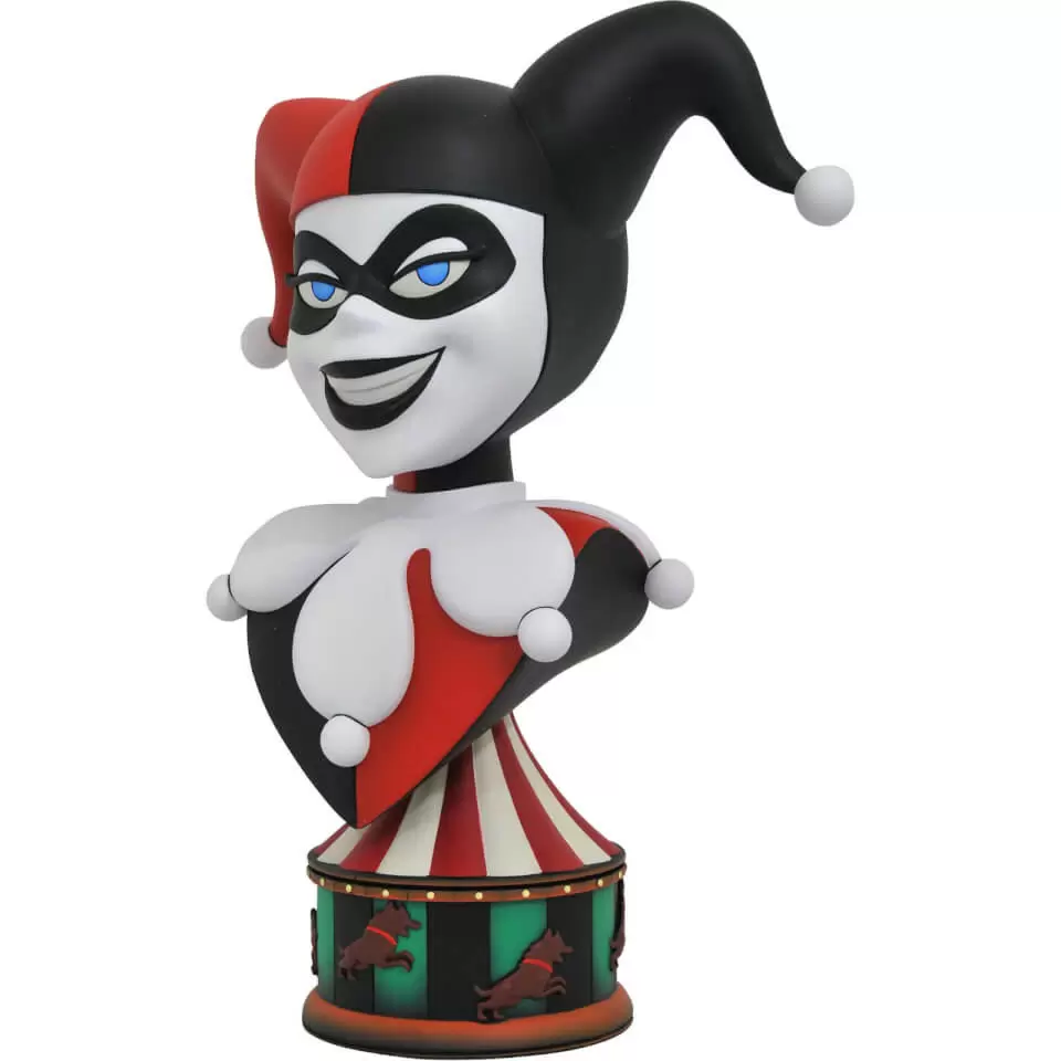 Diamond Select Busts - DC Comics - Batman Animated - Legends In 3D - Harley Quinn 1/2 Scale Bust