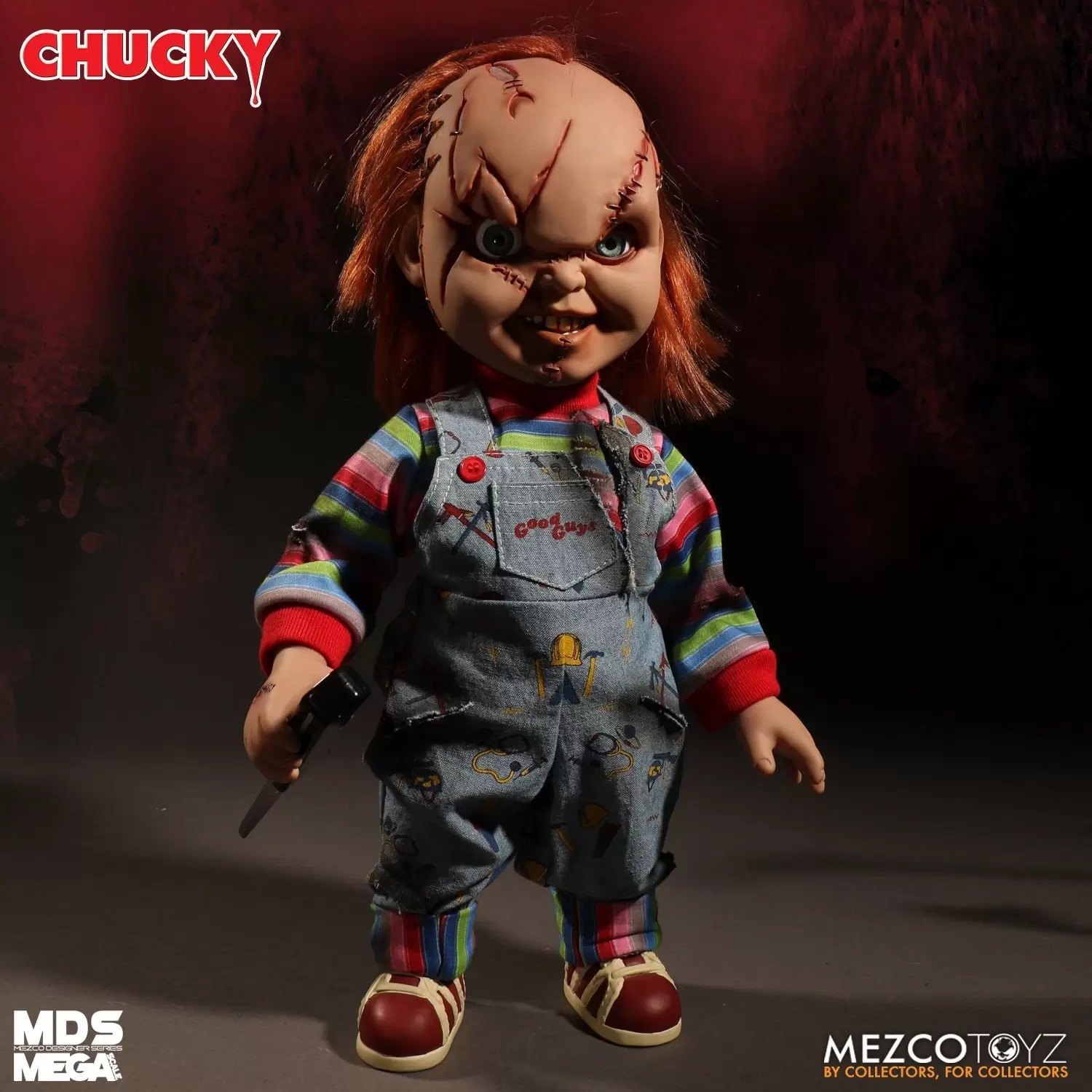 MezcoToyz - Bride of Chucky - Talking Scarred Chucky