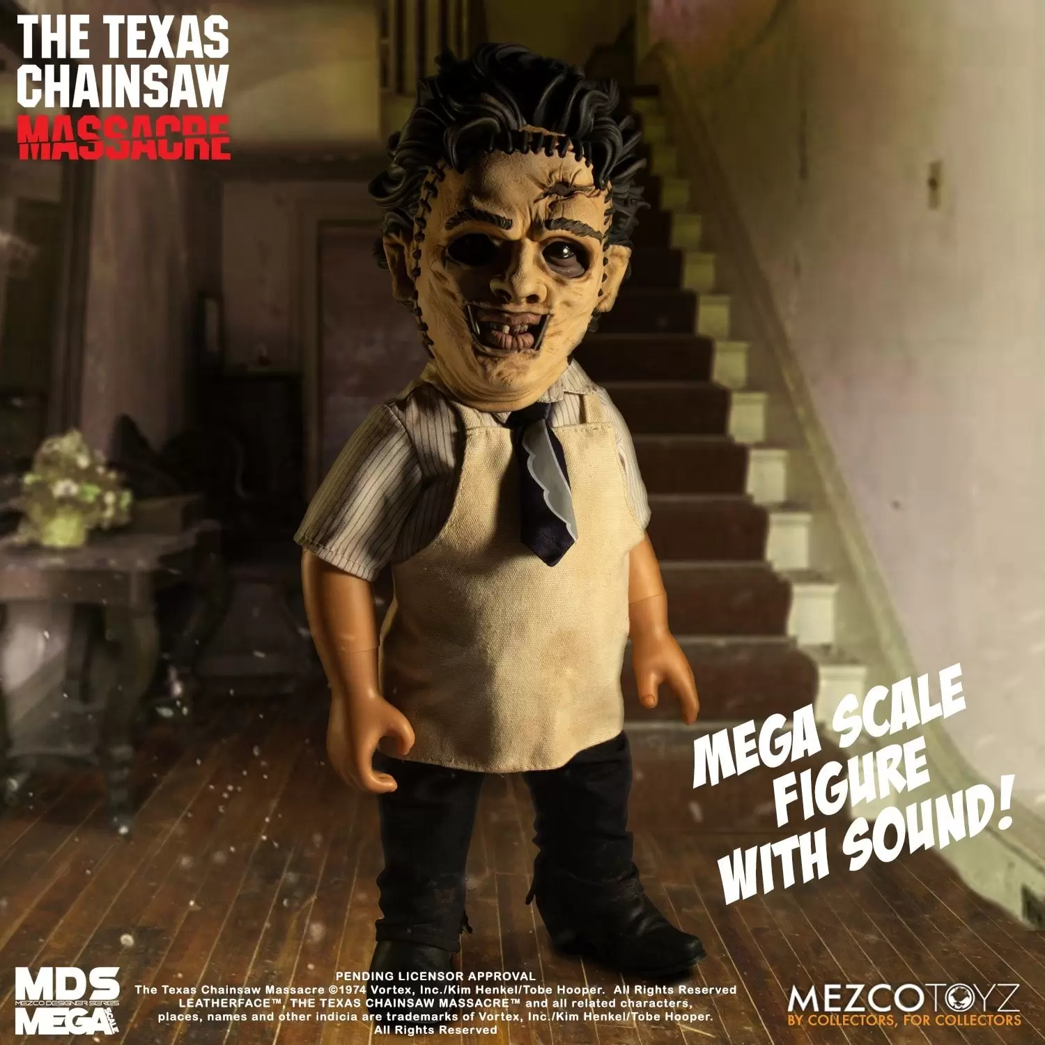MezcoToyz - The Texas Chainsaw Massacre (1974) - Leatherface with Sound