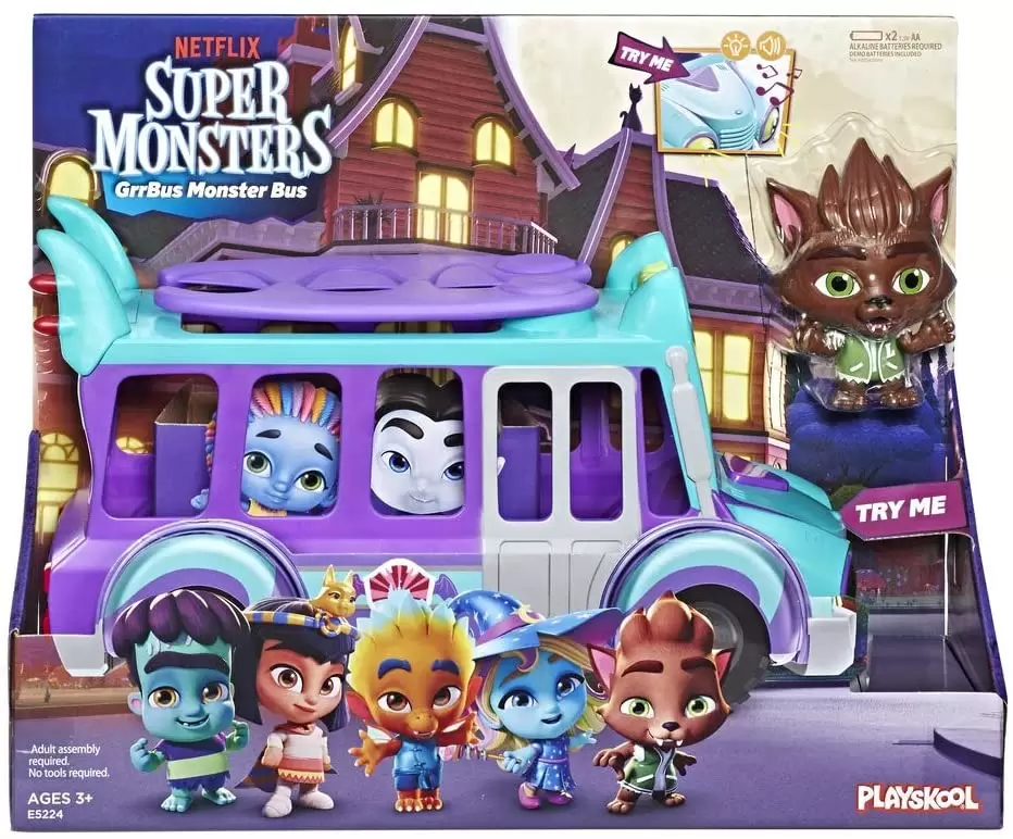 hasbro netflix super monster - GrrBus Monster Bus