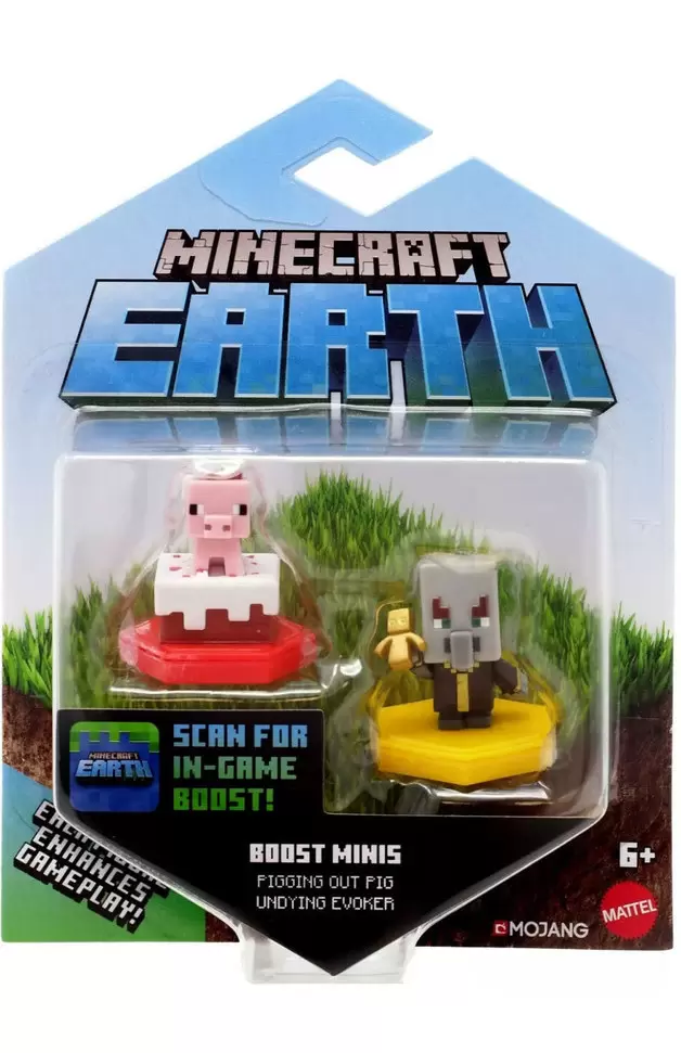 Minecraft Earth - Piggy Out Pig and Undying Evoker