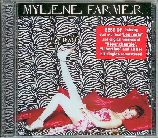 Mylène Farmer - Les mots CD Europe