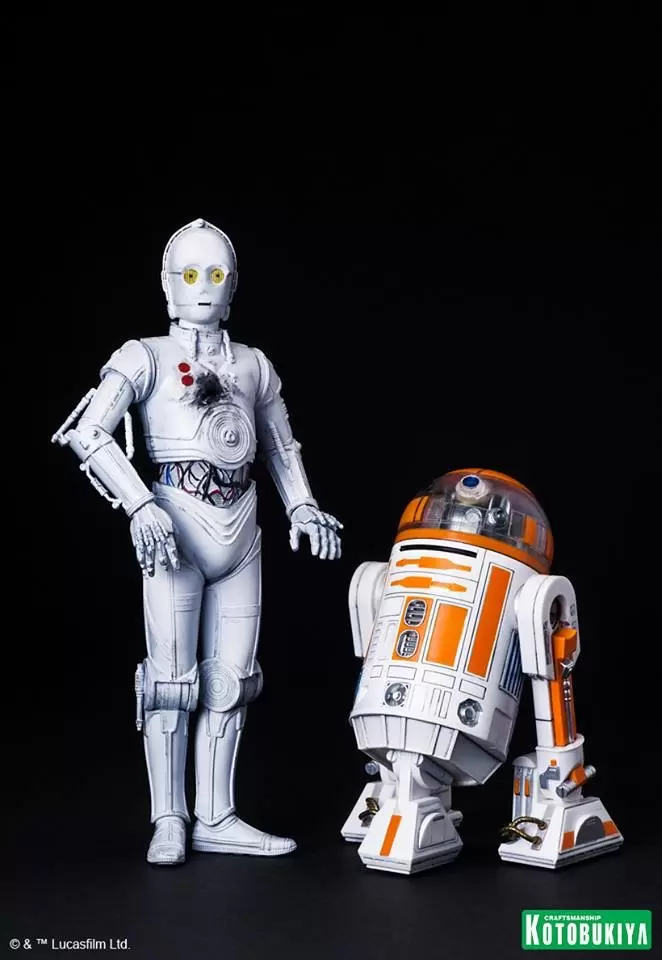 Star Wars Kotobukiya - R3-A2 & K-3PO - ARTFX+