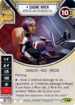 Covert Missions - Sabine Wren - Artistic and Resourceful
