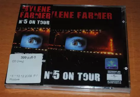 Mylène Farmer - N°5 On Tour Double CD Russie